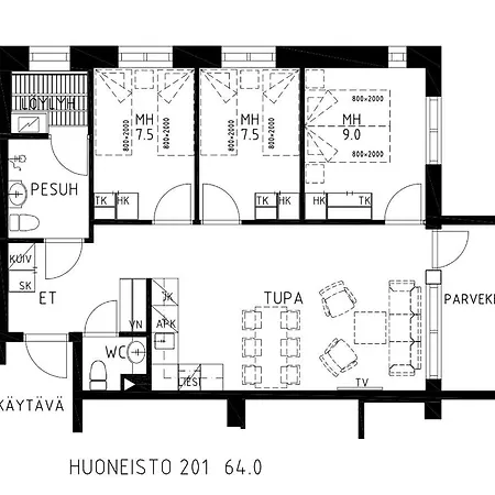 Lapland Happiness Skistar 201 Appartement